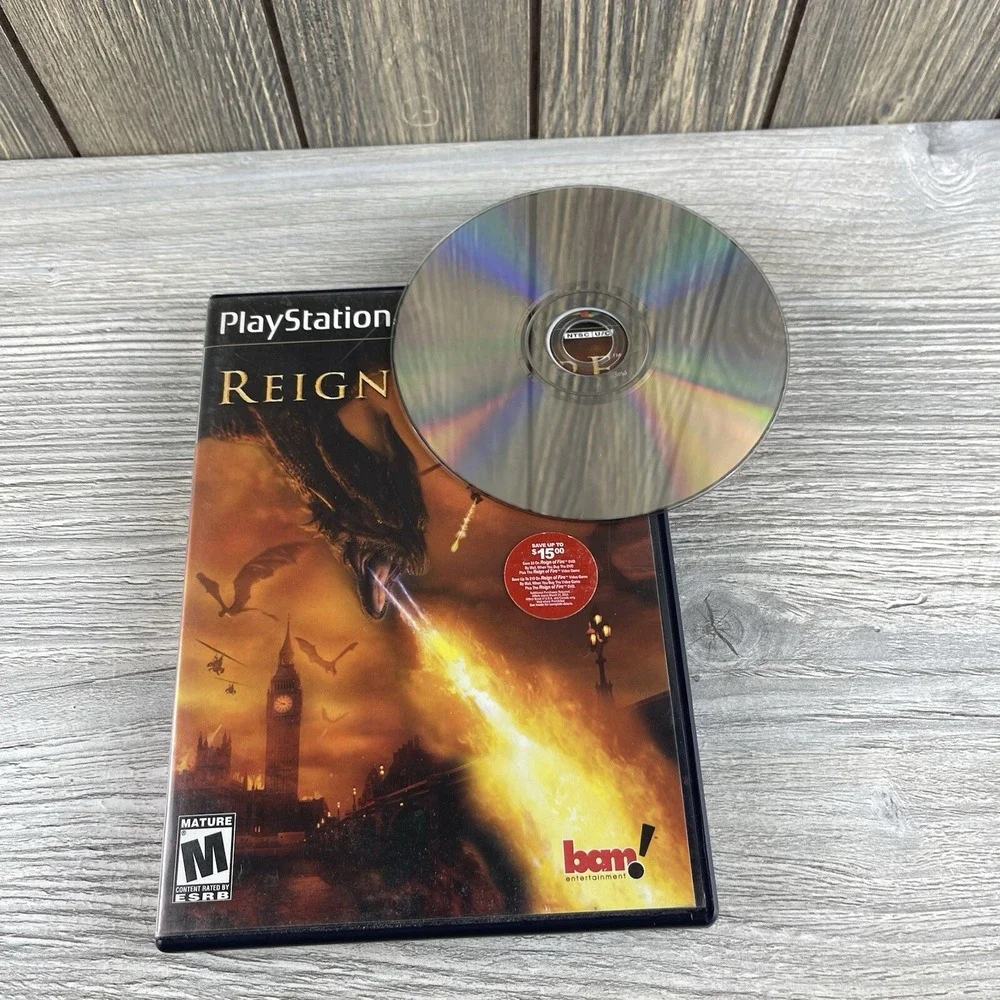Reign of Fire PS2 Sony Playstation 2 Video Game Tested Working